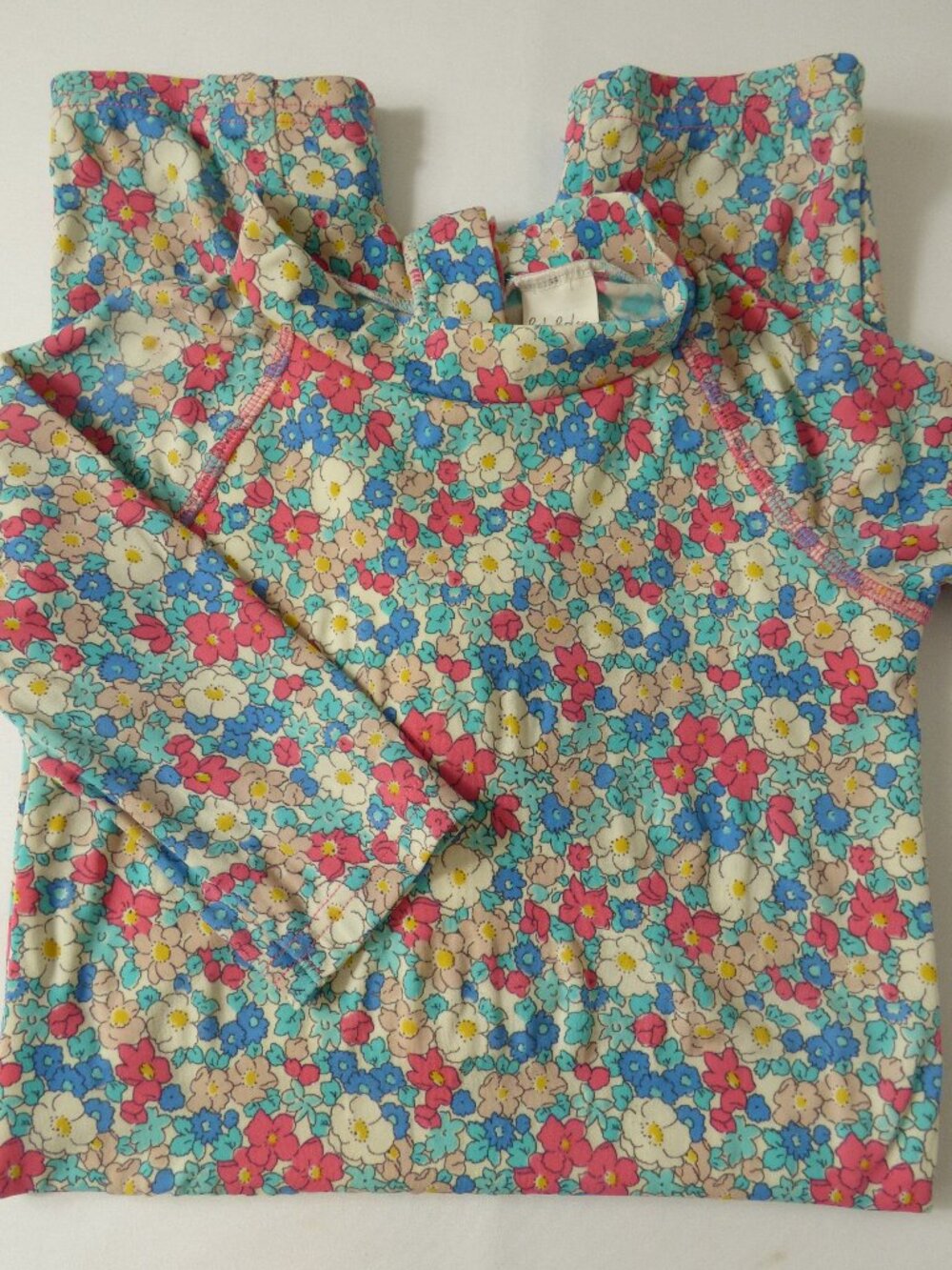 Mini Boden Ditzy Floral Toddler Sun Safe Surf/Swim Suit, Size 2-3 Years